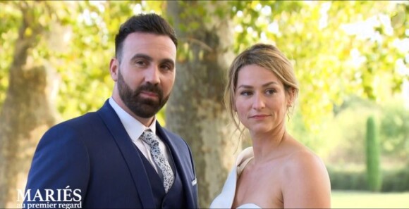 Laure et Matthieu dans "Mariés au premier regard" sur M6