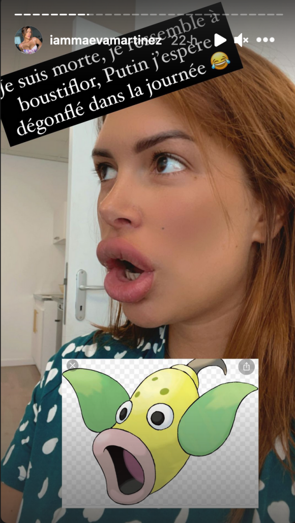 Maeva Martinez (Secret Story) apparaît les lèvres très gonflées sur Instagram
