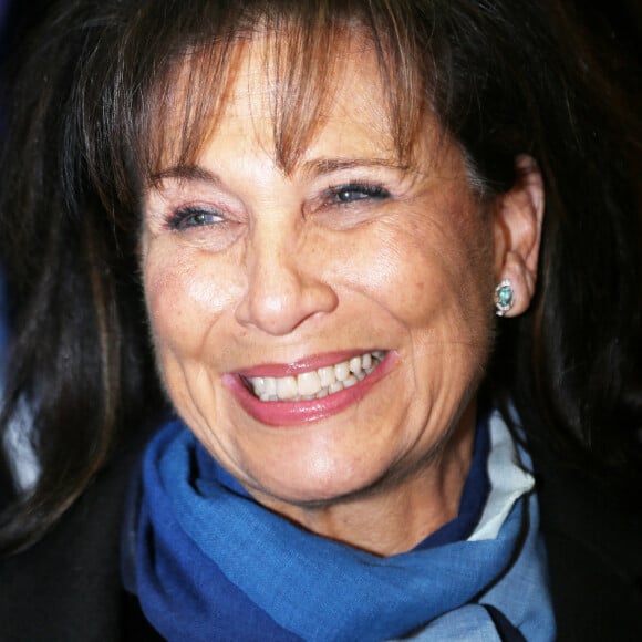 Exclusif - Anne Sinclair - Arrivées à l'avant-première du film "J'accuse" au cinéma UGC Normandie à Paris le 12 novembre 2019. © Jonathan Rebboah/Panoramic/Bestimage