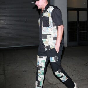 Exclusif - Channing Tatum à la sortie d'un restaurant à Los Angeles le 27 janvier 2020.