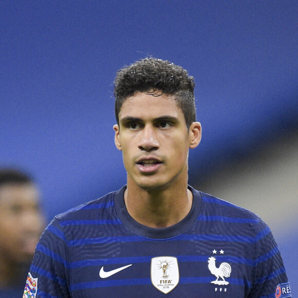 Raphael Varane en ligue des Nations France-Suède (4-2) au Stade de France à Saint-Denis le 17 novembre 2020. © JB Autissier / Panoramic / Bestimage 