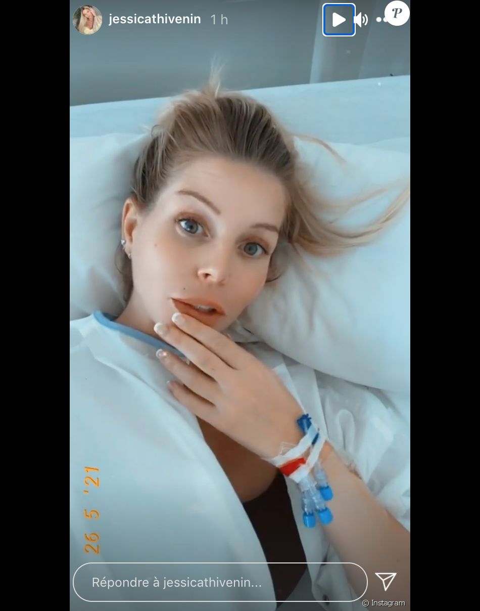 Jessica Thivenin encore hospitalisée après avoir perdu du sang, le mercredi 26 mai 2021.