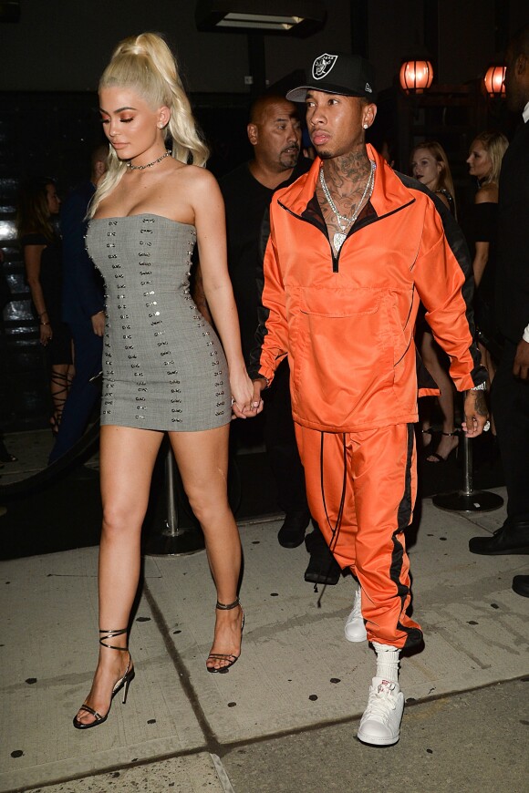 Kylie Jenner et Tyga à New York le 8 septembre 2016.