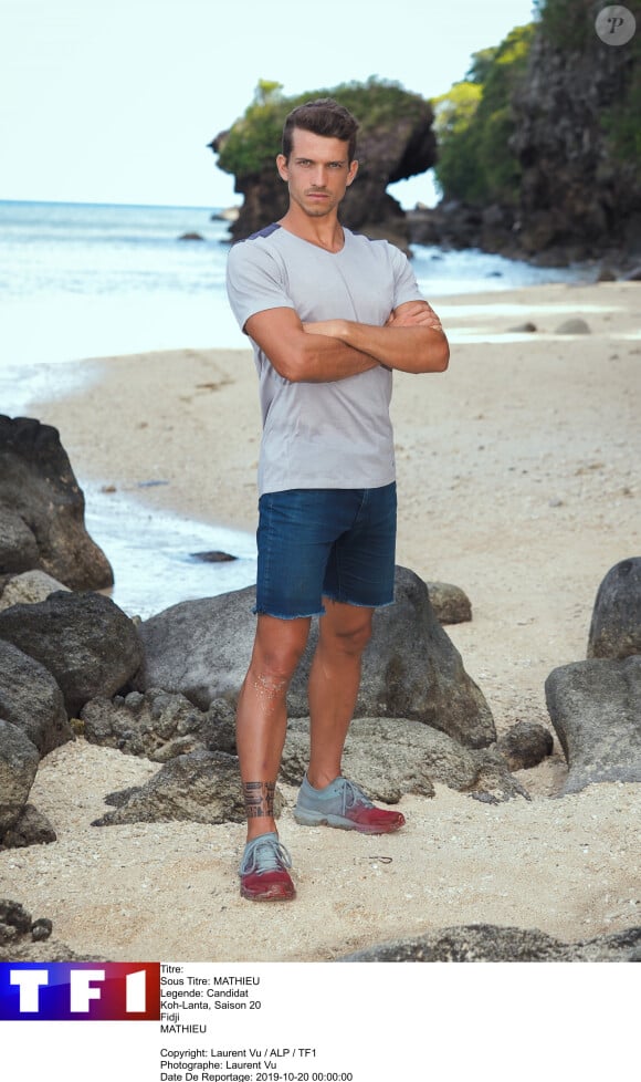 Mathieu, candidat de "Koh-Lanta, Les 4 Terres", diffusée en 2020, photo officielle