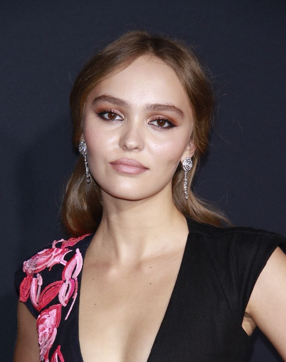Lily-Rose Depp à la première de The King au théâtre SVA à New York.