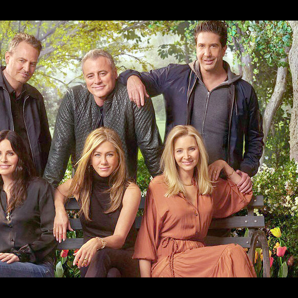 Matthew Perry, Matt LeBlanc, David Schwimmer, Courteney Cox, Jennifer Aniston et Lisa Kudrow.