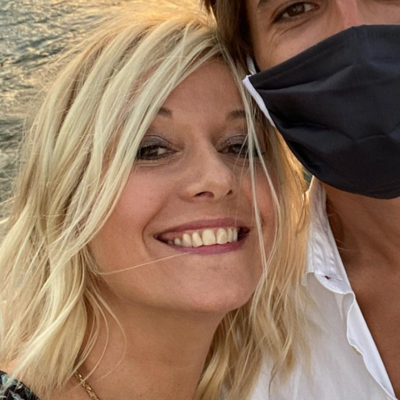 Flavie Flament et son fils Antoine. Septembre 2020.