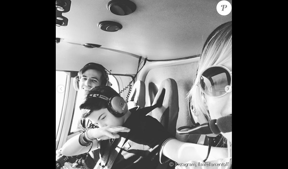 Flavie Flament fête ses 44 ans avec ses fils Antoine et Enzo, le 2 juillet 2019