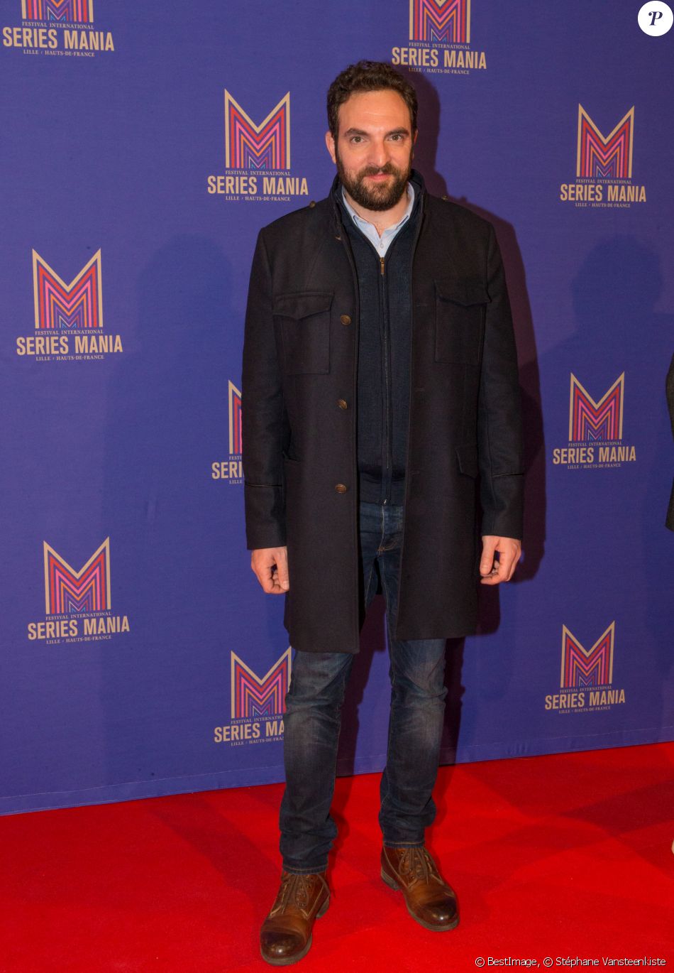 David Mora lors du photocall de la cérémonie de clôture du festival Series Mania 2019 à Lille le 30 mars 2019 © Stéphane Vansteenkiste / Bestimage
