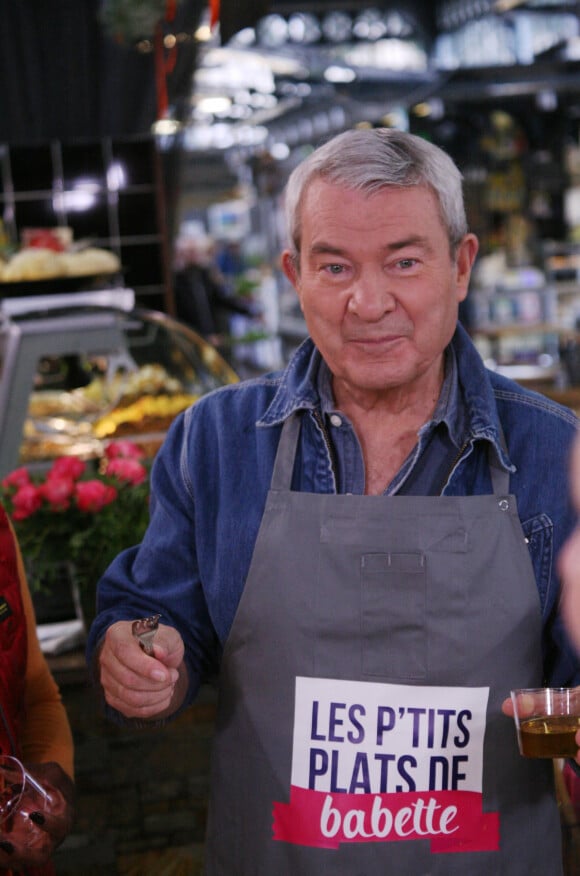 Martin Lamotte - Tournage de l'émission "Les p'tits plats de Babette" sur France 0 à Paris le 2 octobre 2016.