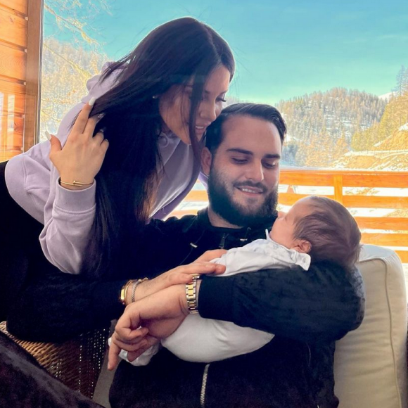 Nikola Lozina et Laura Lempika sont les heureux parents d'un petit garçon prénommé Zlatan et âgé de cinq mois - Instagram