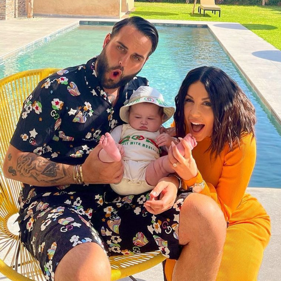 Nikola Lozina et Laura Lempika sont les heureux parents d'un petit garçon prénommé Zlatan et âgé de cinq mois - Instagram