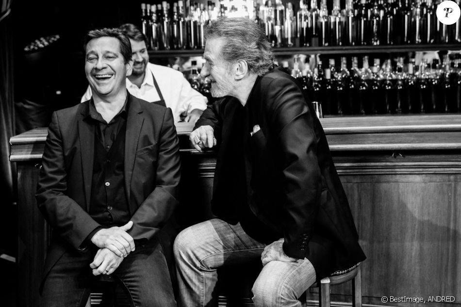 A Credit Et En Stereo Eddy Mitchell Laurent Gerra Laurent Gerra et Eddy Mitchell copains complices pour partager la scène