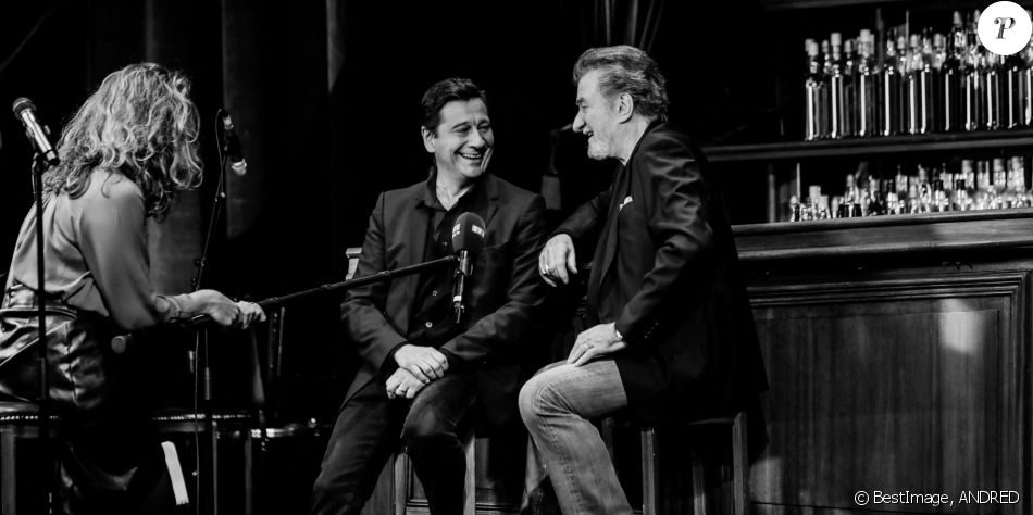 A Credit Et En Stereo Eddy Mitchell Laurent Gerra Laurent Gerra et Eddy Mitchell copains complices pour partager la scène