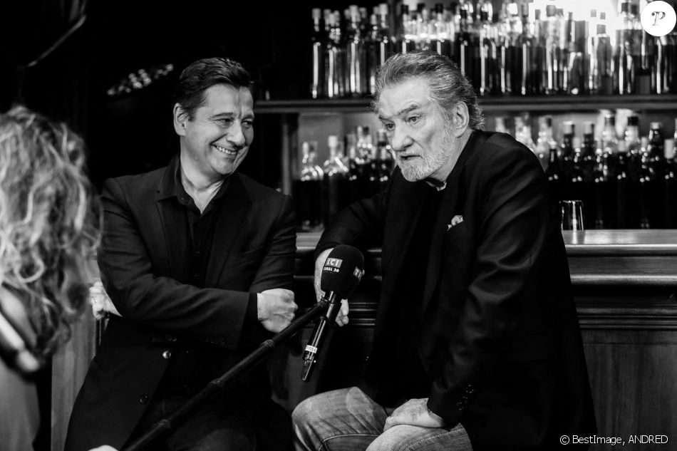 A Credit Et En Stereo Eddy Mitchell Laurent Gerra Laurent Gerra et Eddy Mitchell copains complices pour partager la scène