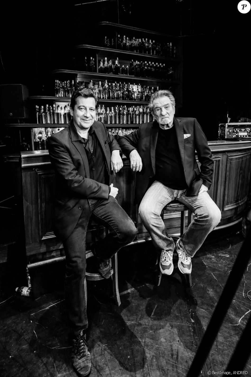 A Credit Et En Stereo Eddy Mitchell Laurent Gerra Laurent Gerra et Eddy Mitchell copains complices pour partager la scène