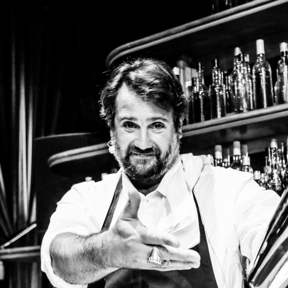 Exclusif - "À crédit et en stéréo" (répétitions) une soirée avec Laurent Gerra et Eddy Mitchell et l'humoriste Chicandier pour un spectacle unique de chansons et d'humour, spécialement créé pour être diffusé sur Internet le 27 mai 2021. © ANDRED / Bestimage
