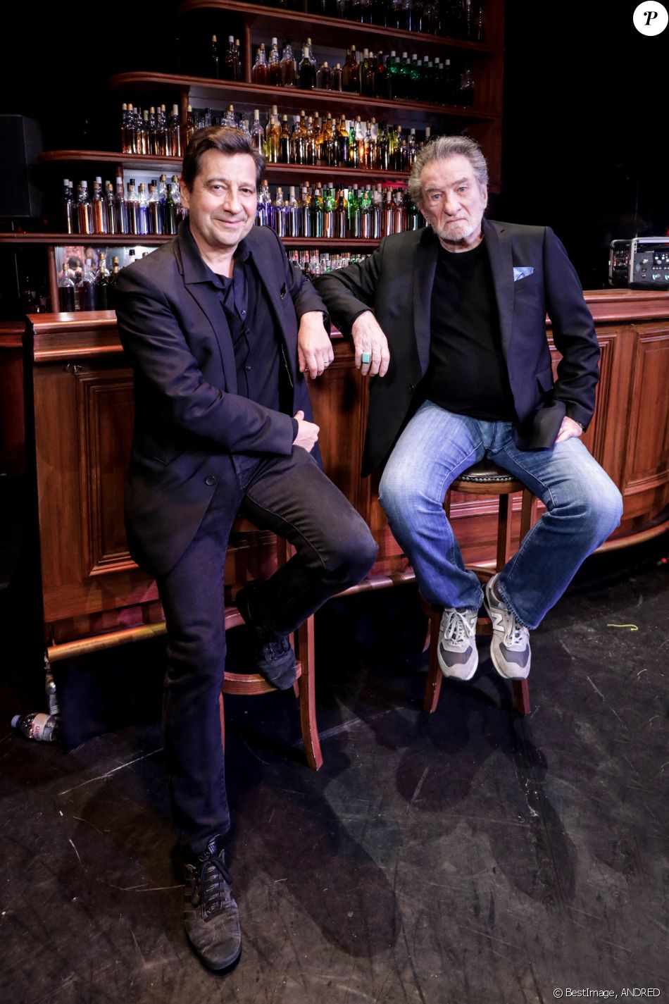 Laurent Gerra Et Eddy Mitchell à Crédit Et En Stéréo Laurent Gerra et Eddy Mitchell copains complices pour partager la scène