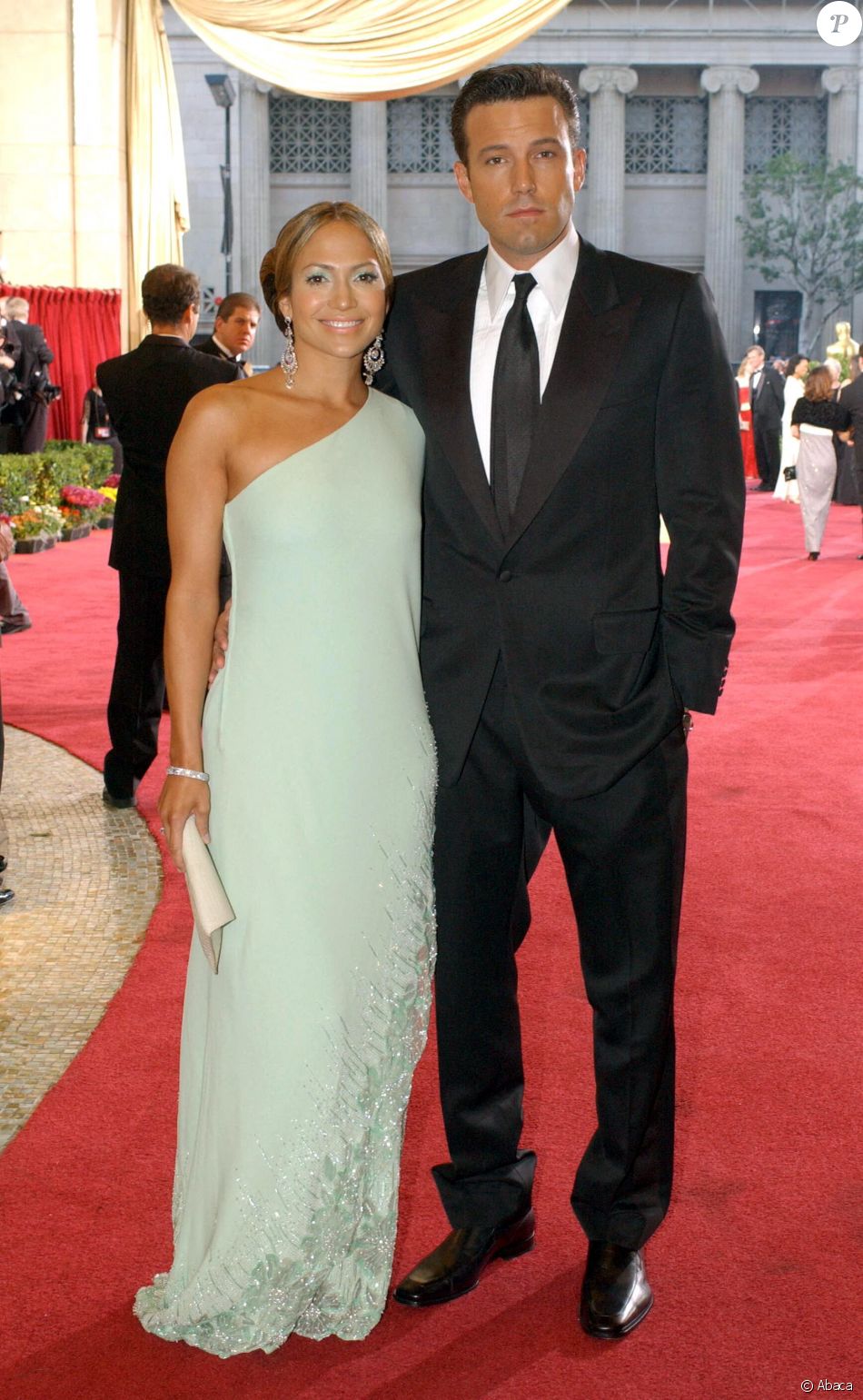 Jennifer Lopez et Ben Affleck aux Oscars en 2003.