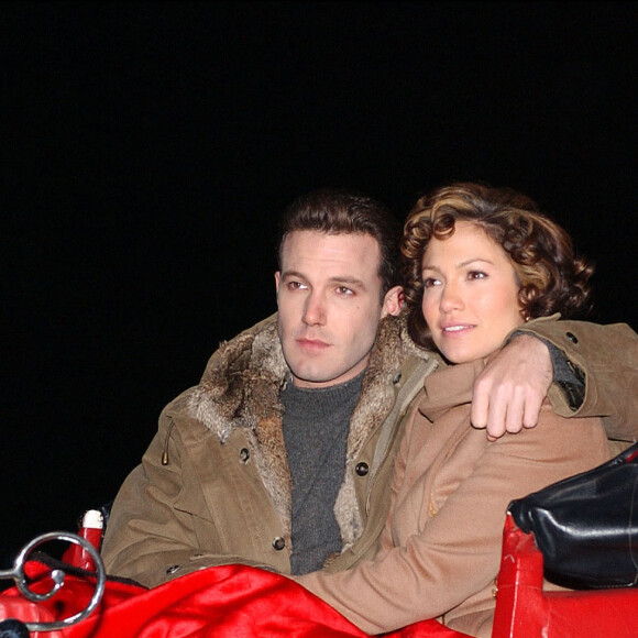 Jennifer Lopez et Ben Affleck en novembre 2002.