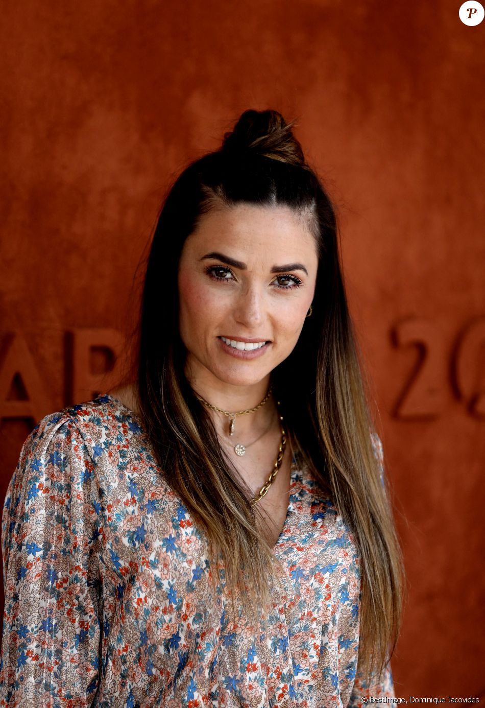 Roland Garros 2021 : Capucine Anav au village lors des internationaux de France de tennis le 2 juin 2021. © Dominique Jacovides / Bestimage