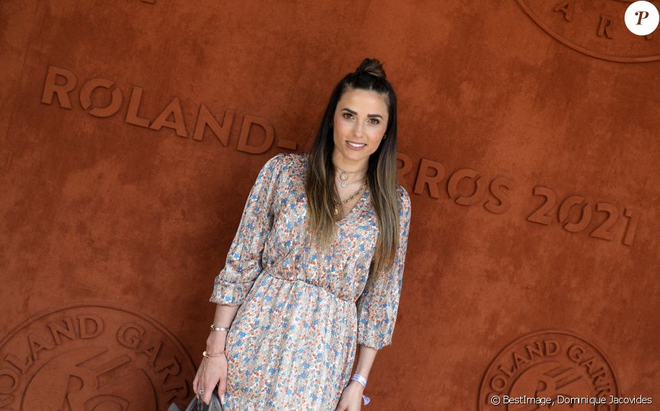 Roland Garros 2021 : Capucine Anav au village lors des internationaux de France de tennis le 2 juin 2021. © Dominique Jacovides / Bestimage