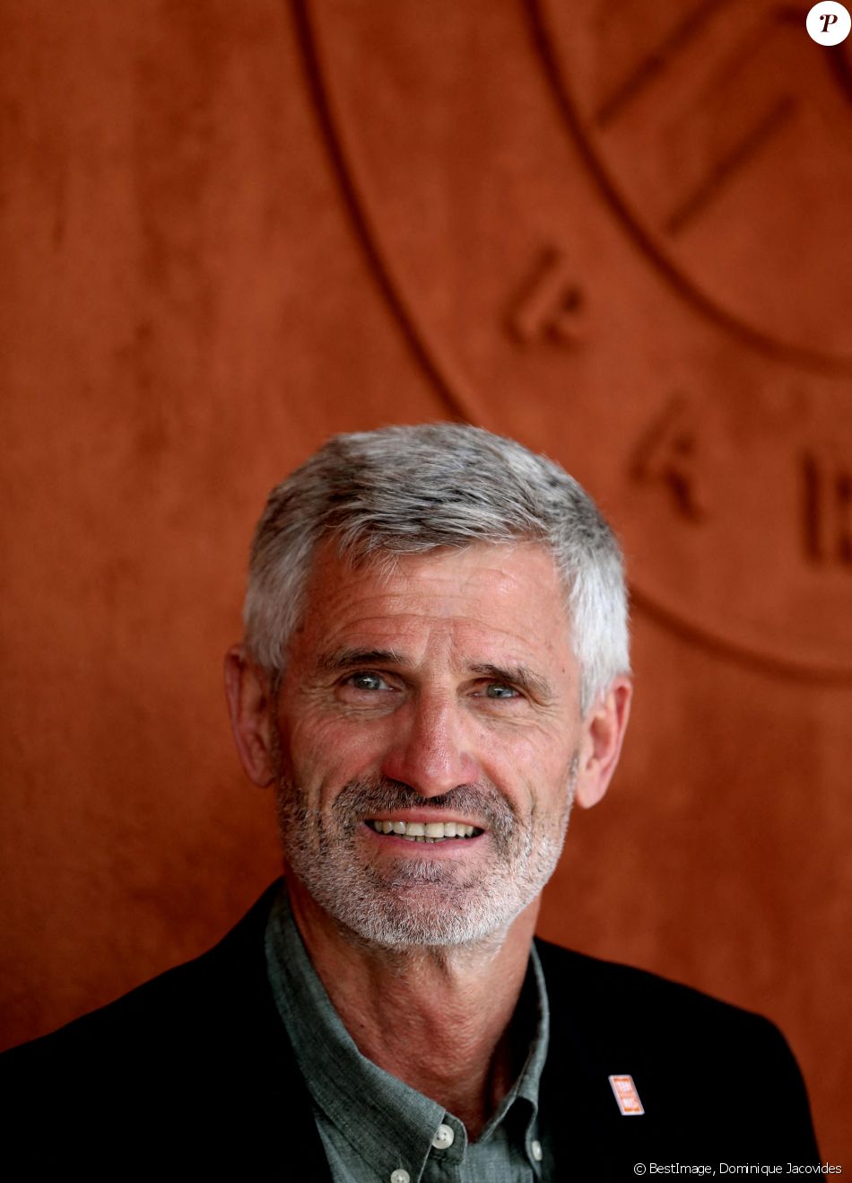 Roland Garros 2021 : Gilles Moretton, président de la FFT au village lors des internationaux de France de tennis le 2 juin 2021. © Dominique Jacovides / Bestimage