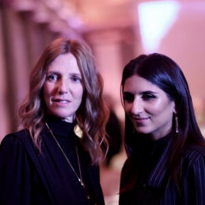 Sandrine Kiberlain et Géraldine Nakache - 18e édition du "Dîner de la mode du Sidaction" au Pavillon Cambon Capucines - Potel et Chabot à Paris. Le 23 janvier 2020. © Rachid Bellak/Bestimage