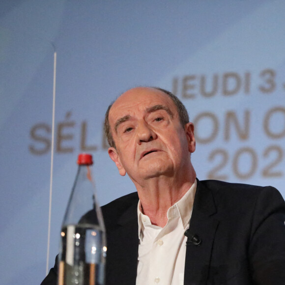 Pierre Lescure - Conférence de presse d'annonce de la sélection officielle du 74e festival de Cannes au cinéma UGC Normandie à Paris, le 3 juin 2021. © Dominique Jacovides / Bestimage