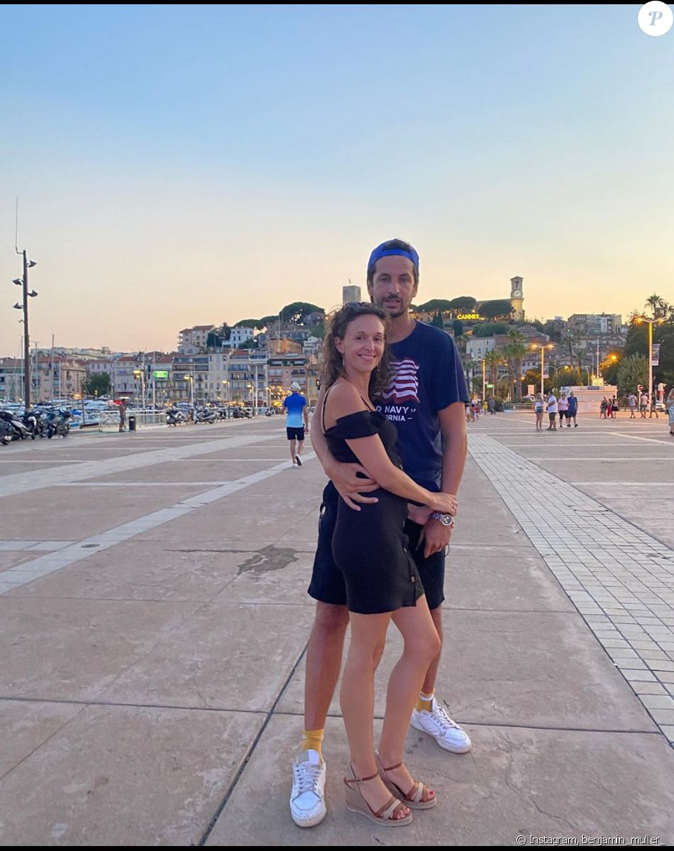 Benjamin Muller avec son épouse Céline Kallmann