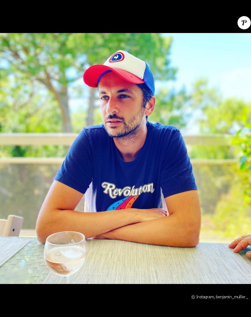 Benjamin Muller pose sur Instagram, le 25 juillet 2020