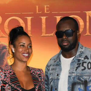 Maitre Gims et sa femme Demdem Djuna - Projection exceptionnelle du nouveau Disney "Le Roi Lion" au Grand Rex à Paris le 11 juillet 2019. © Coadic Guirec/Bestimage