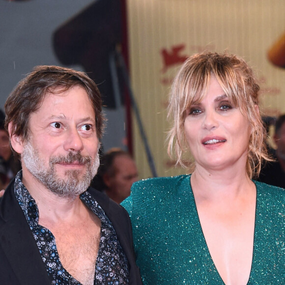 Mathieu Amalric, Emmanuelle Seigner - Première du film "At Eternity's Gate" lors du 75e festival du film de Venise, la Mostra. Le 3 septembre 2018.