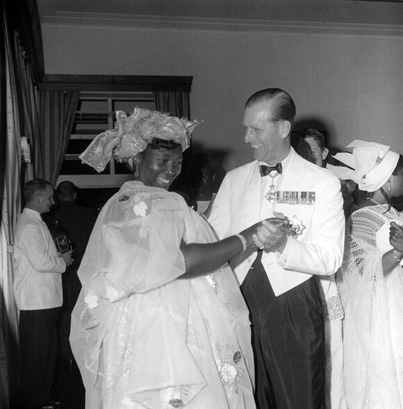 Archives - Le prince Philip, duc d'Edimbourg, en visite officielle en Sierra Leone. Le 4 février 1961