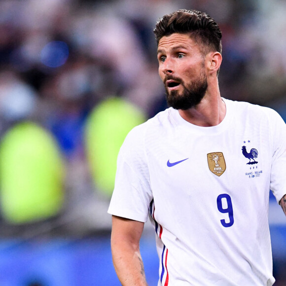 Olivier Giroud - Match amical de préparation à l'Euro 2021 France - Bulgarie au Stade de France, à Saint-Denis le 8 juin 2021. © Philippe Lecoeur / Panoramic / Bestimage