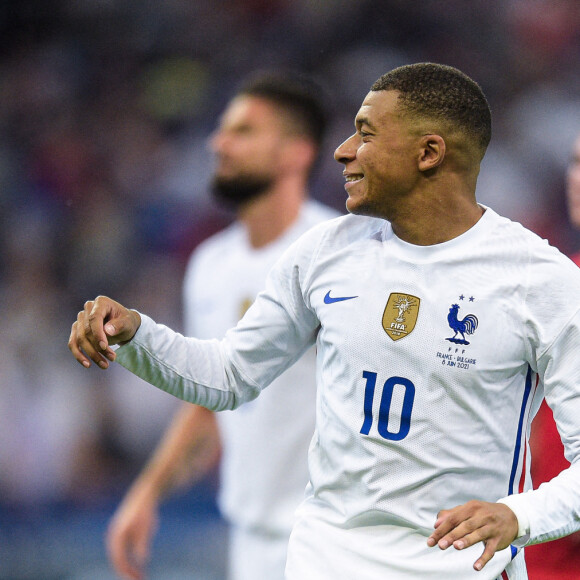 Kylian Mbappé - Match amical de préparation à l'Euro 2021 France - Bulgarie au Stade de France, à Saint-Denis le 8 juin 2021. © Federico Pestellini / Panoramic / Bestimage