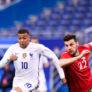 Kylian Mbappé - Match amical de préparation à l'Euro 2021 France - Bulgarie au Stade de France, à Saint-Denis le 8 juin 2021. © Philippe Lecoeur / Panoramic / Bestimage