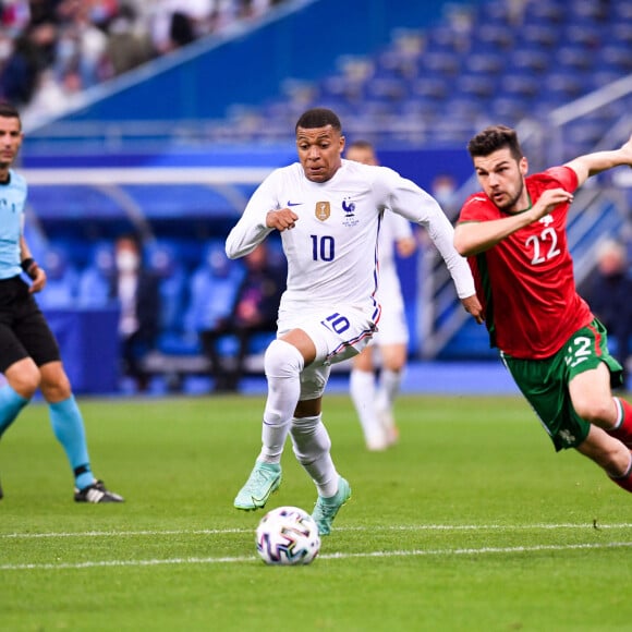 Kylian Mbappé - Match amical de préparation à l'Euro 2021 France - Bulgarie au Stade de France, à Saint-Denis le 8 juin 2021. © Philippe Lecoeur / Panoramic / Bestimage