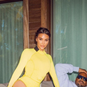 Kim Kardashian et Kanye West. Novembre 2020.