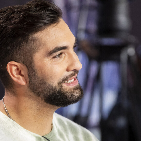 Exclusif - Kendji Girac - Enregistrement de l'émission Clique, le 14 mars 2021. © Jack Tribeca / Bestimage