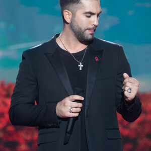 Exclusif - Kendji Girac - Enregistrement de l'émission "Sidaction, ensemble contre le Sida - Merci Line" au Paradis Latin à Paris, le 1er mars 2021. © C.Guirec-C.Moreau / Bestimage