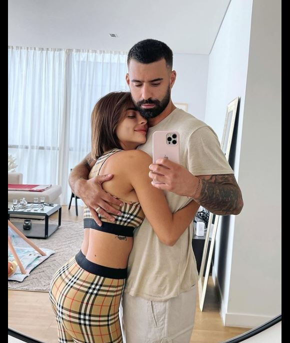 Vincent Queijo et sa fiancée Rym complices sur Instagram, le 3 avril 2021
