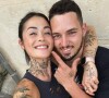 Claire Tomek et son compagnon souriants sur Instagram, le 1er octobre 2020