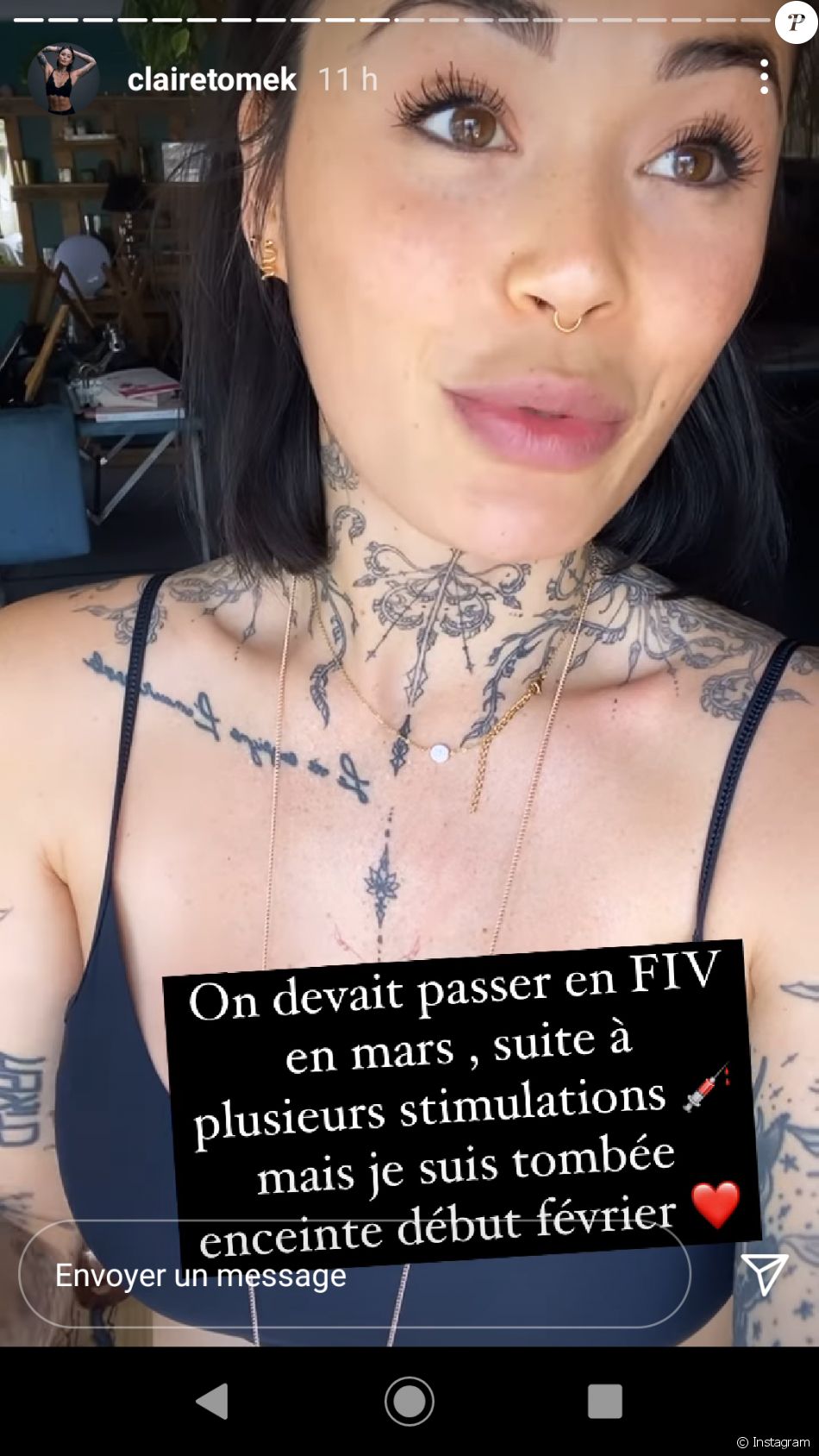 Claire Tomek, ancienne candidate de "10 Couples parfaits", se confie sur sa grossesse