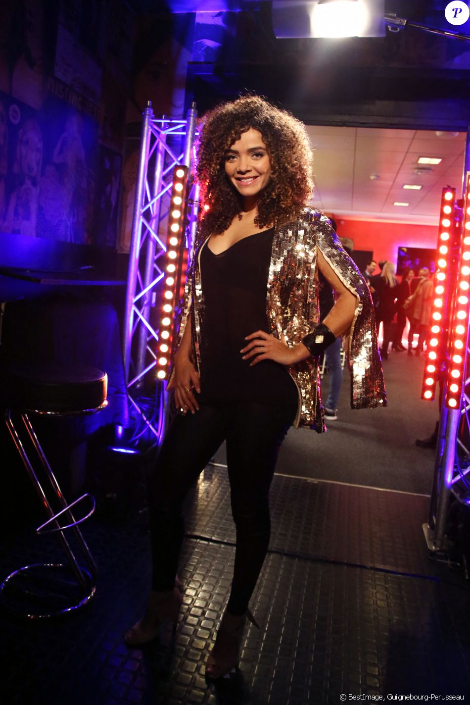Exclusif - Anaïs Grangerac - Backstage de l'enregistrement de l'émission "Tout le monde chante contre le cancer, les stars relèvent le défi" à l'Olympia, diffusée le 22 décembre sur W9. Le 6 décembre 2016 © Guignebourg-Perusseau / Bestimage