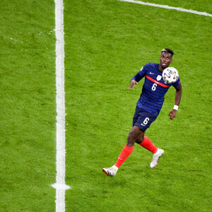 Paul Pogba lors du match de l'UEFA Euro 2020 opposant l'Allemagne à la France au stade Allianz Arena à Munich, Allemagne, le 15 juin 2021. © Anthony Bibard/Panoramic/Bestimage