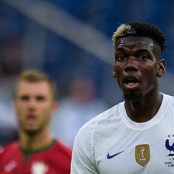 Paul Pogba - Match amical de préparation à l'Euro 2021 France - Bulgarie au Stade de France à Saint-Denis le 8 juin 2021. © Federico Pestellini / Panoramic / Bestimage