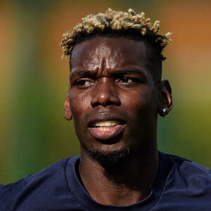 Paul Pogba - Entraînement de l'équipe de France au centre National du Football de Clairefontaine-en-Yvelines, France, le 31 mai 2021. © Federico Pestellini/Panoramic/Bestimage