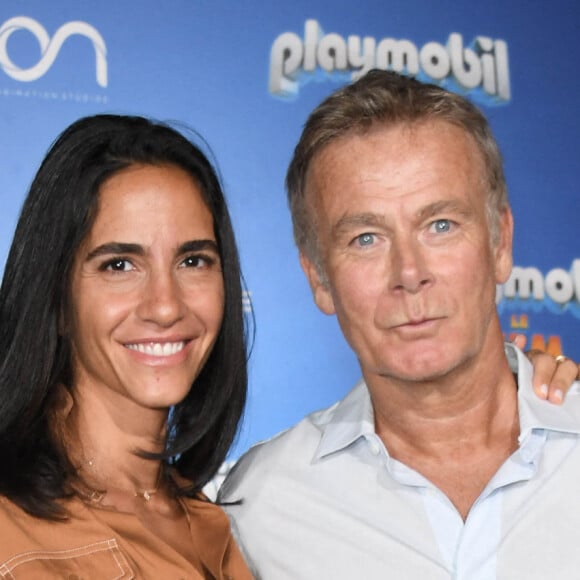 Franck Dubosc avec sa femme Danièle - Avant-première du film "Playmobil Le Film" au cinéma Le Grand Rex à Paris. Le 23 juin 2019. © Coadic Guirec / Bestimage