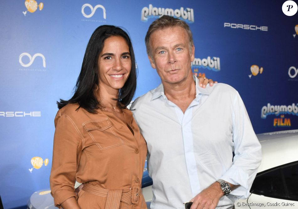 Franck Dubosc avec sa femme Danièle - Avant-première du film "Playmobil Le Film" au cinéma Le Grand Rex à Paris. Le 23 juin 2019. © Coadic Guirec / Bestimage